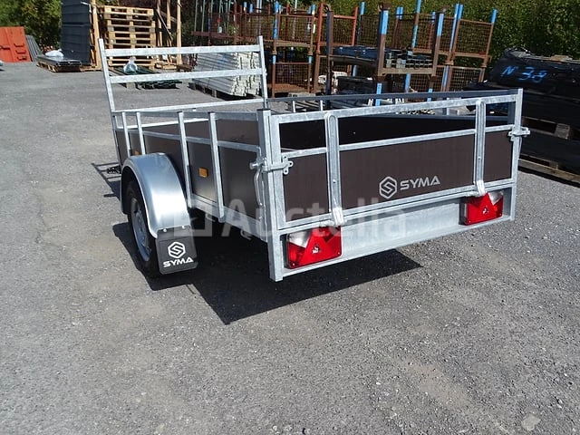 Houten aanhanger 2m57x1m31 750kg - afbeelding 4 van  6