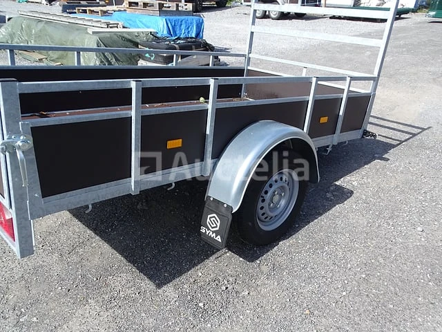 Houten aanhanger 2m57x1m31 750kg - afbeelding 5 van  6