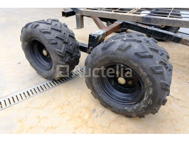 Houten aanhangwagen - afbeelding 2 van  8