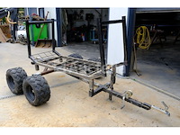 Houten aanhangwagen - afbeelding 5 van  8
