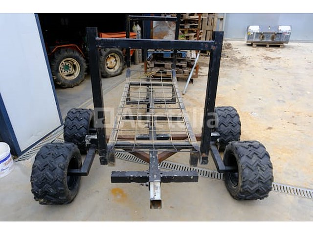 Houten aanhangwagen - afbeelding 6 van  8