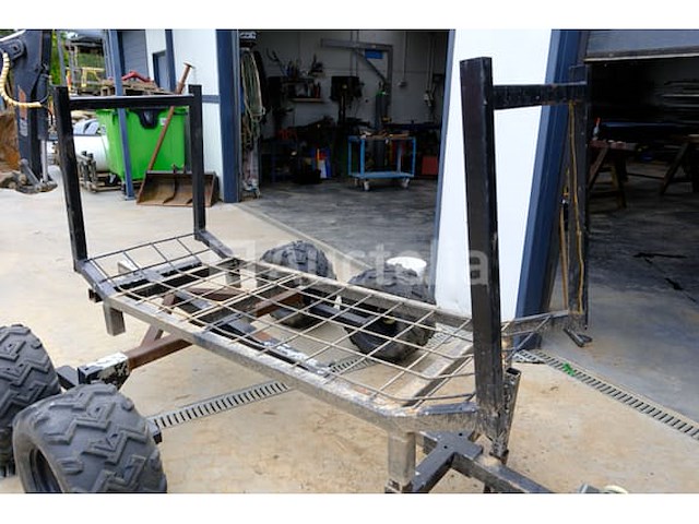 Houten aanhangwagen - afbeelding 8 van  8