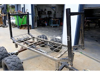 Houten aanhangwagen - afbeelding 8 van  8