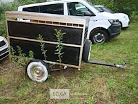 Houten aanhangwagen - afbeelding 2 van  6