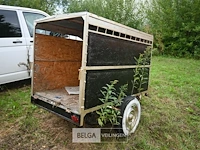 Houten aanhangwagen - afbeelding 3 van  6