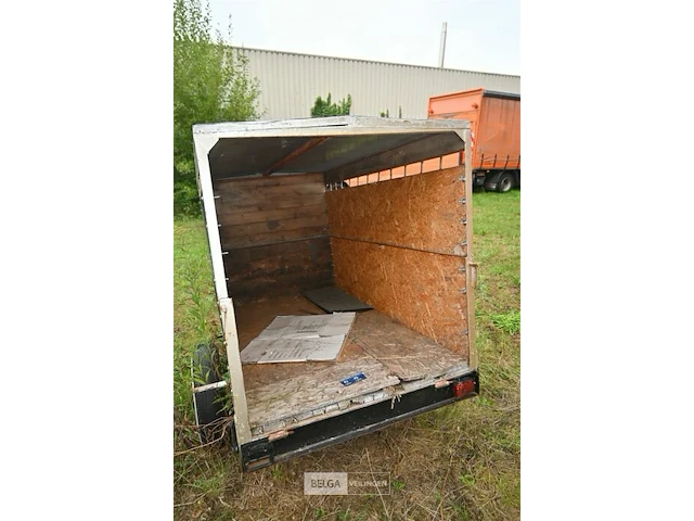 Houten aanhangwagen - afbeelding 4 van  6
