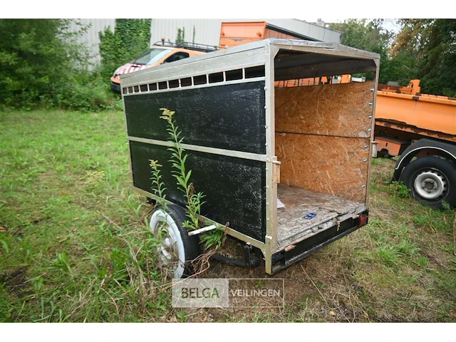 Houten aanhangwagen - afbeelding 5 van  6