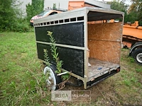 Houten aanhangwagen - afbeelding 5 van  6