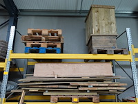 Houten afscheiding - afbeelding 1 van  4