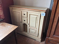 Houten antieke buffetkast - afbeelding 1 van  3