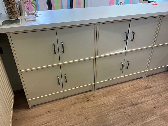 Houten archiefkast (9x) - afbeelding 1 van  8