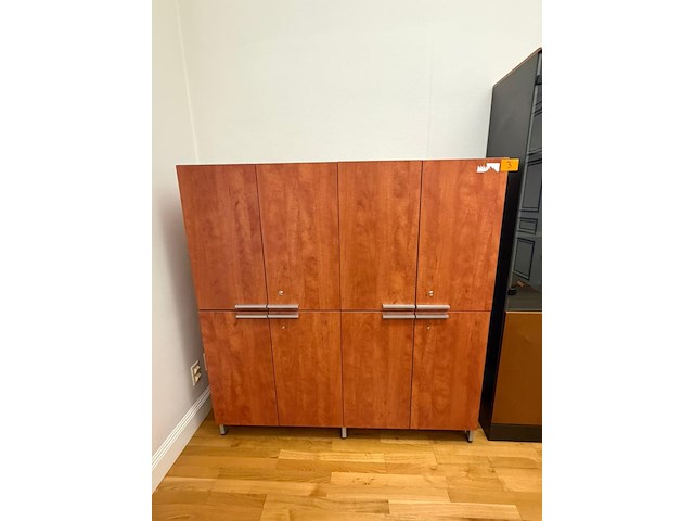 Houten archiefkast - afbeelding 1 van  2