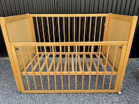 Houten babybedje - afbeelding 2 van  2
