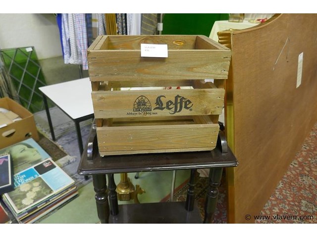 Houten bakje leffe - afbeelding 1 van  1