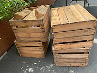 Houten bakken (7x) - afbeelding 1 van  2