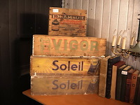 Houten bakken (x4) - afbeelding 1 van  4