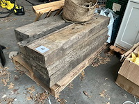 Houten balken (6x) - afbeelding 4 van  4