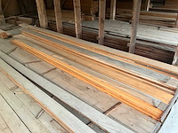 Houten balken en planken 1e keus (325x) wo hardhout - afbeelding 2 van  9