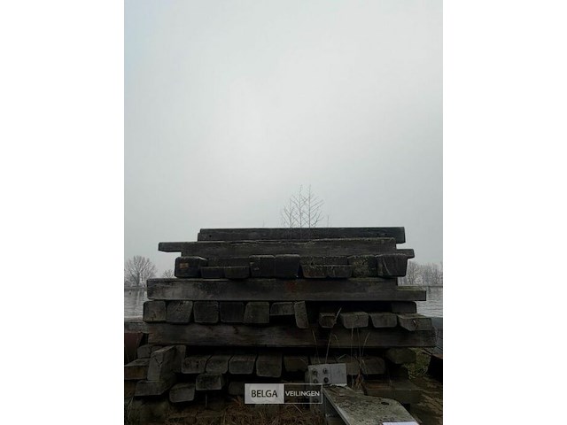 Houten balken l400 cm - afbeelding 2 van  2