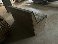 Houten bank (10x) - afbeelding 4 van  4