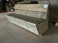 Houten bank (10x) - afbeelding 2 van  4