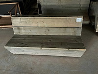 Houten bank (10x) - afbeelding 3 van  4