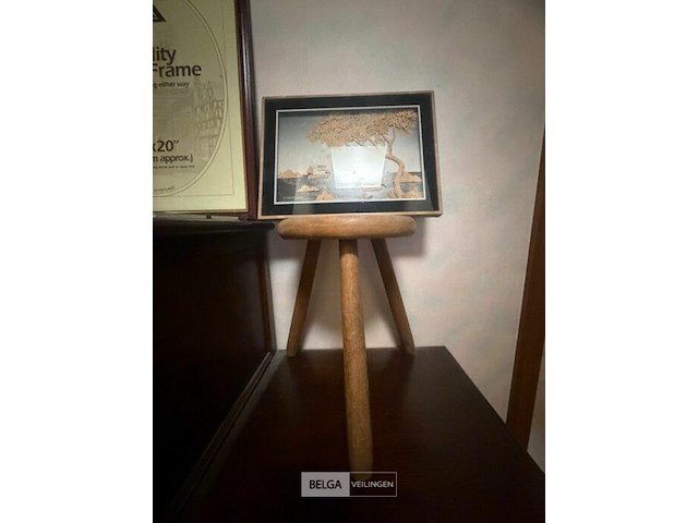 Houten bank + divers - afbeelding 3 van  4