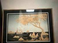 Houten bank + divers - afbeelding 4 van  4