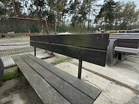 Houten bank - afbeelding 1 van  3