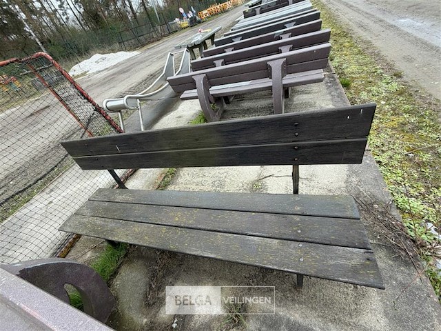 Houten bank - afbeelding 3 van  3