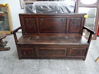 Houten bank - afbeelding 1 van  3