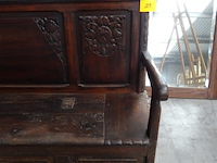 Houten bank - afbeelding 2 van  3