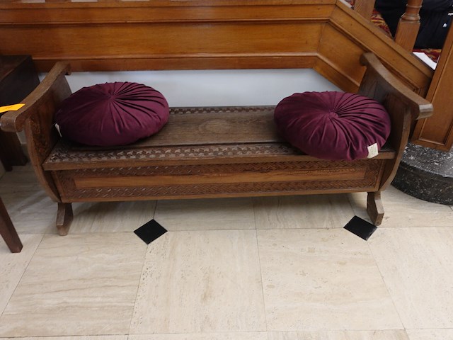 Houten bank - afbeelding 1 van  4