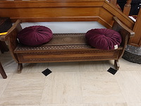 Houten bank - afbeelding 1 van  4