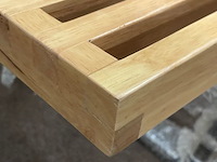 Houten bankje - afbeelding 3 van  4