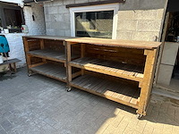 Houten bar meubel - afbeelding 1 van  2