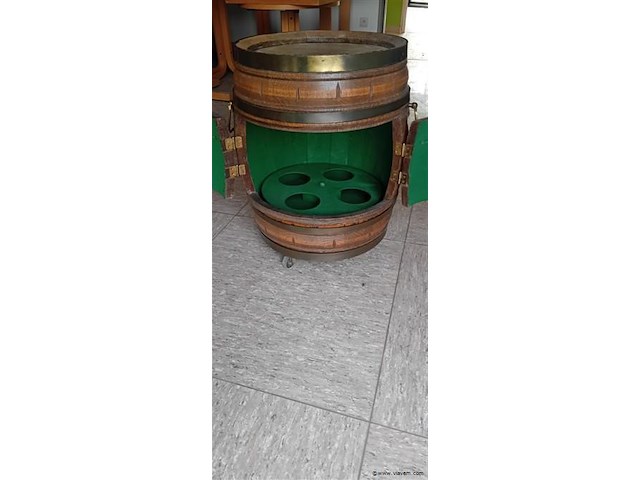 Houten barkastje - afbeelding 2 van  2
