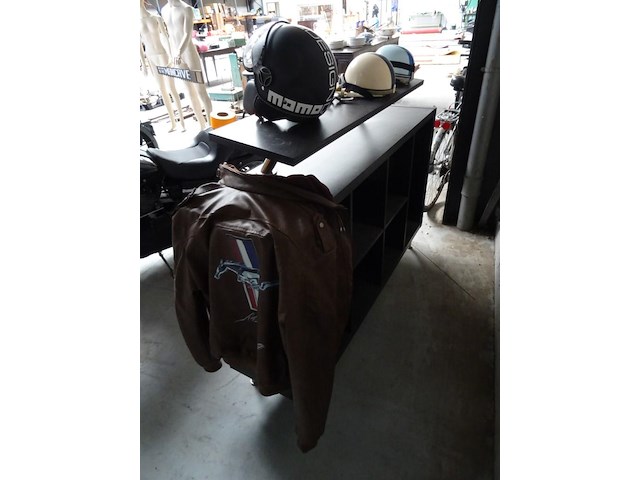 Houten barmeubel harley davidson - afbeelding 3 van  3