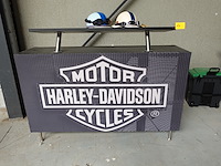 Houten barmeubel harley davidson