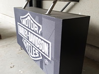 Houten barmeubel harley davidson - afbeelding 2 van  3