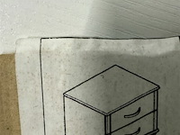 Houten bed met kastje - afbeelding 2 van  6