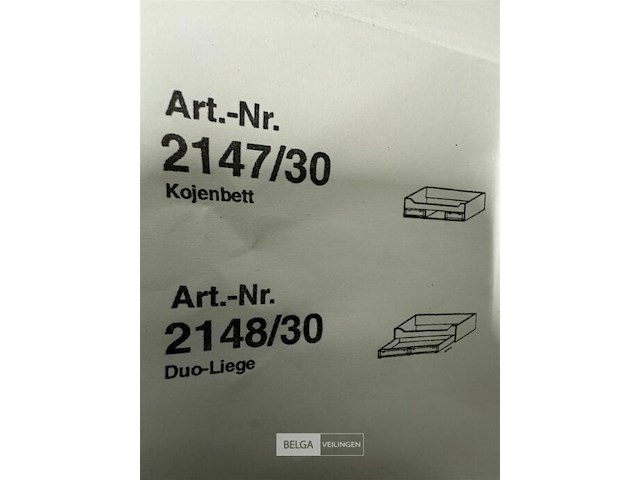 Houten bed met onderbouw - afbeelding 5 van  5