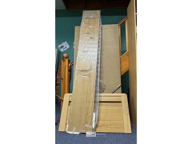 Houten bed - afbeelding 1 van  2