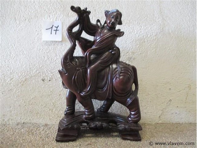Houten beeld - afbeelding 1 van  3