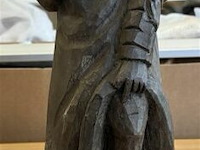 Houten beeldhouwwerk - afbeelding 1 van  2