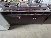 Houten bestekkast