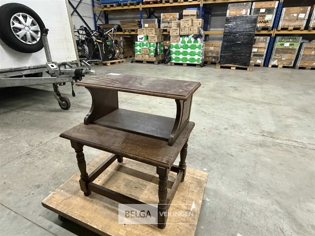 Houten bijzettafel - afbeelding 1 van  4
