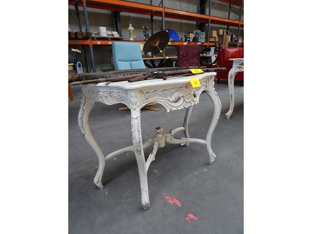 Houten bijzettafeltje - afbeelding 2 van  2