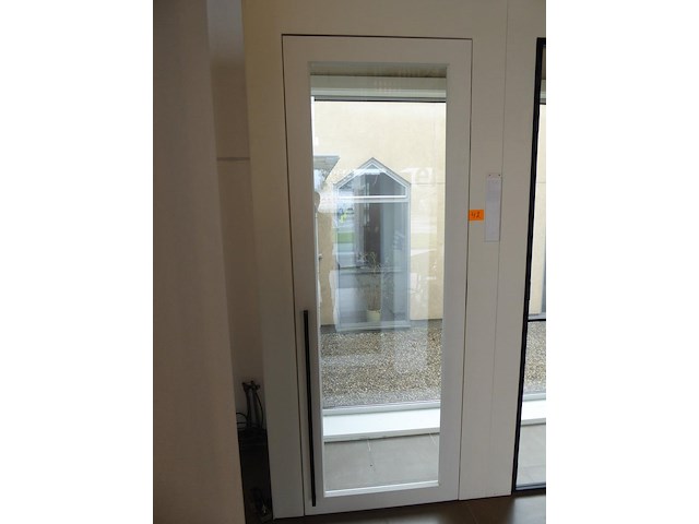 Houten binnendeur met glas - afbeelding 1 van  1