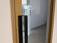 Houten binnendeur met glas - afbeelding 2 van  2